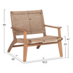 MONTER Πολυθρόνα Lounge - Image 2